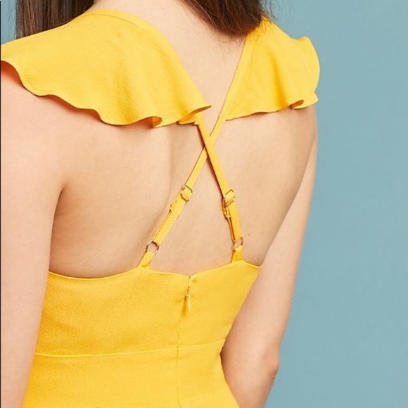 Anthropologie BELLE RUFFLED MAXI DRESS new - Picture 2 of 6